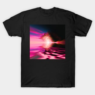 MellowLazy -- Neon Pink T-Shirt